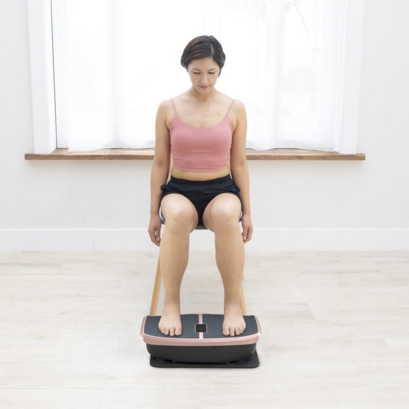 ハイブリッドコア 振動ボード トランポリンエクササイズ 廣田遥さんプロデュース EMS 足 体幹 トレーニング インナーマッスル 振動マシン ぶるぶるマシン 