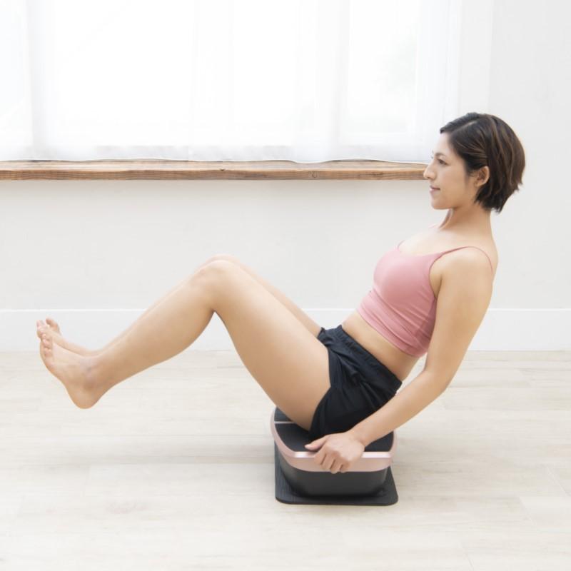 ハイブリッドコア 振動ボード トランポリンエクササイズ 廣田遥さんプロデュース EMS 足 体幹 トレーニング インナーマッスル 振動マシン ぶるぶるマシン 