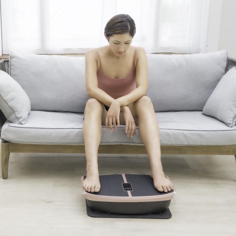 ハイブリッドコア 振動ボード トランポリンエクササイズ 廣田遥さんプロデュース EMS 足 体幹 トレーニング インナーマッスル 振動マシン ぶるぶるマシン 