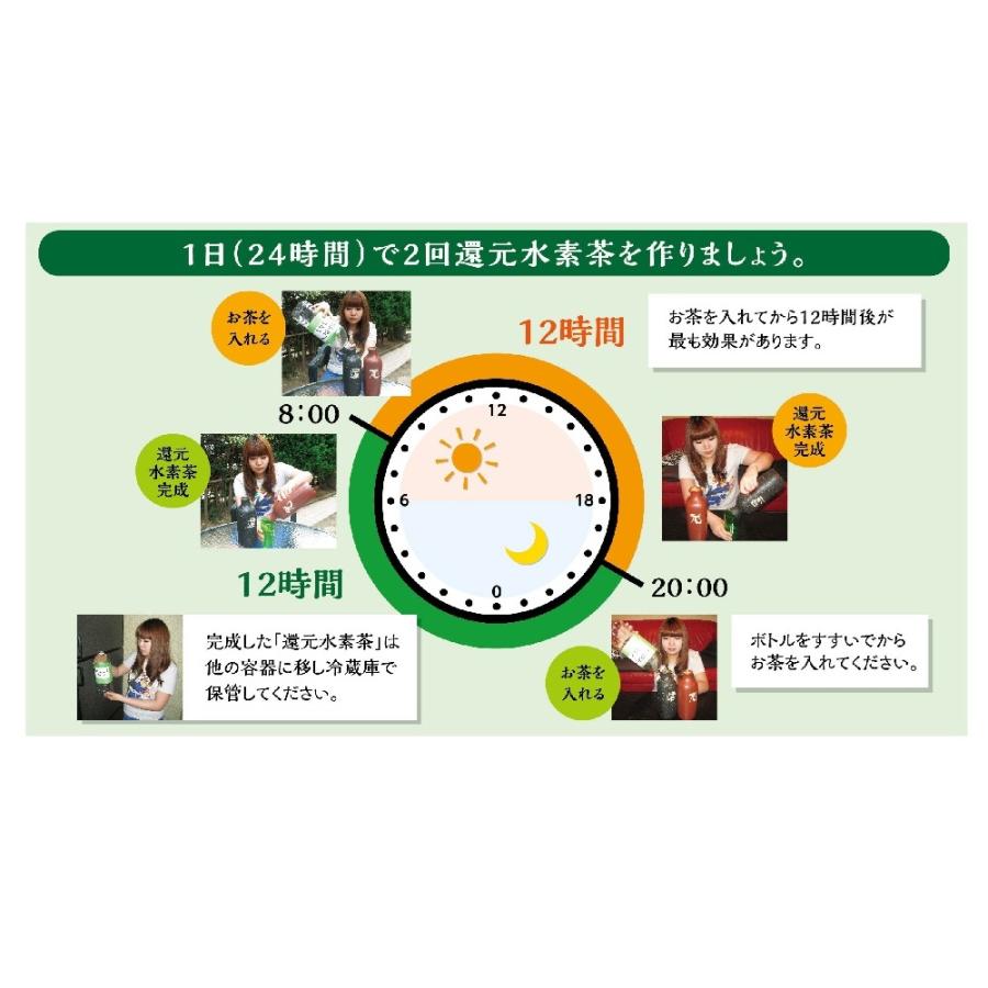 還元くん 赤絵ボトル OJIKA Industry 低電位還元水素茶 水素 オジカ