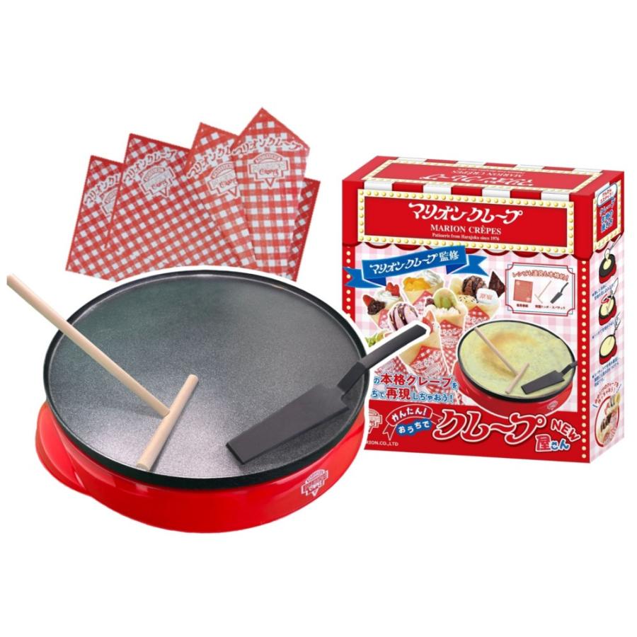 マリオンクレープ監修 かんたんおうちでクレープ屋さん NEW レシピ