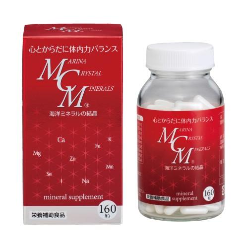 MCM マリーナクリスタルミネラル 160粒×6箱 カプセルタイプ