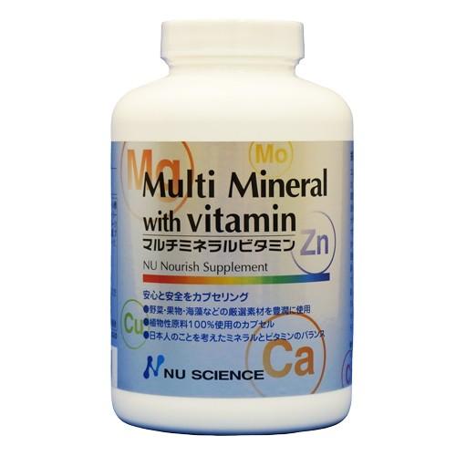 マルチミネラルビタミン 180カプセル ニューサイエンス ビタミンサプリメント ヨウ素 当店は正規代理店です | NU SCIENCE