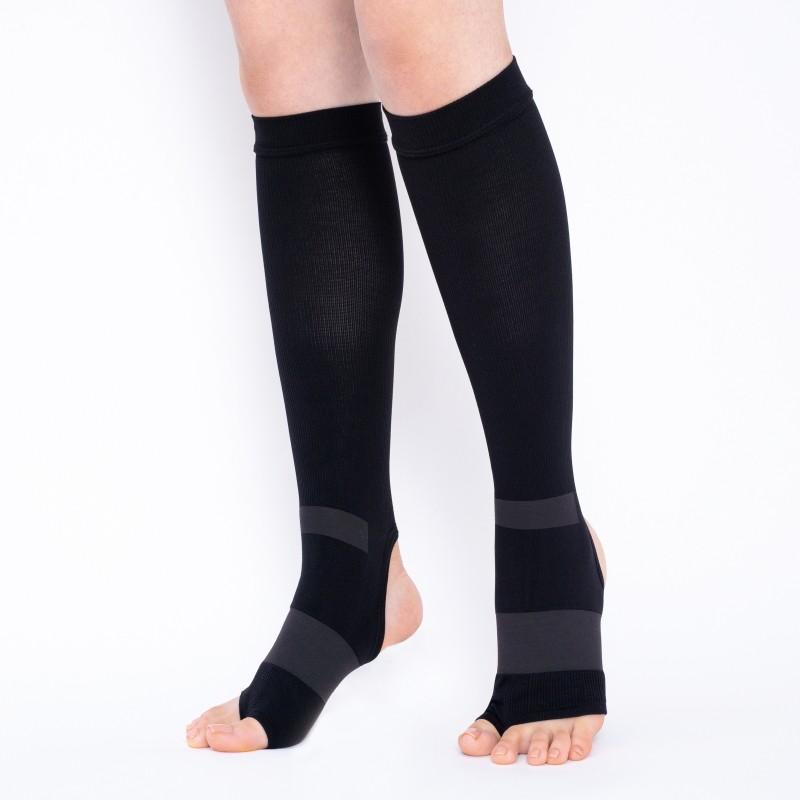 兼子ただしさん監修 S足袋サポーター ブラック ベージュ 株式