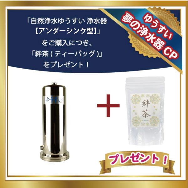 自然浄水ゆうすい 浄水器【アンダーシンク型】水道本管直結型 淀
