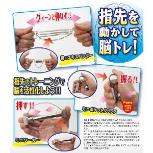 指先を鍛えるミニミニ運動器具3点セット 指先を動かして脳トレ 指先 