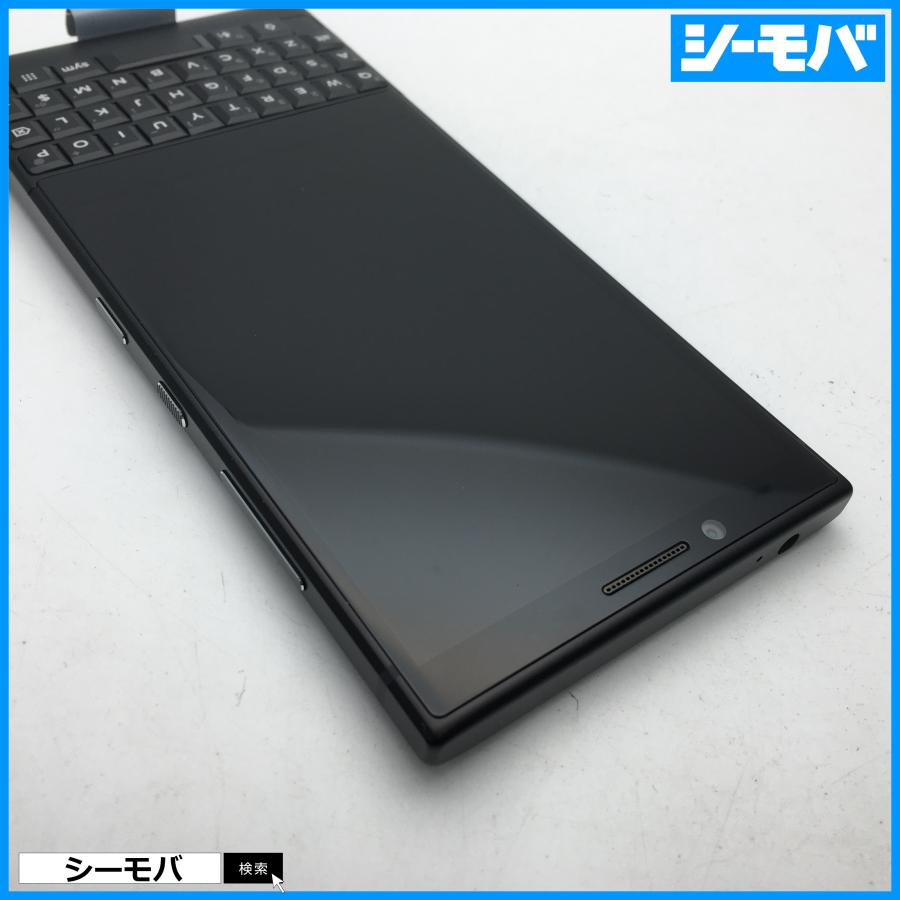 RUUN9422】【極美品訳あり】BlackBerry KEY2 Black BBF100-9 128GB/6GB 