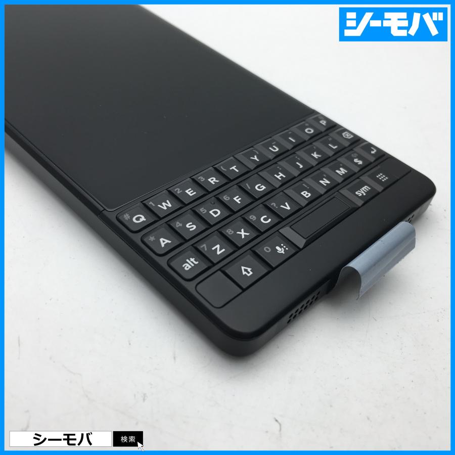 RUUN9422】【極美品訳あり】BlackBerry KEY2 Black BBF100-9 128GB/6GB 