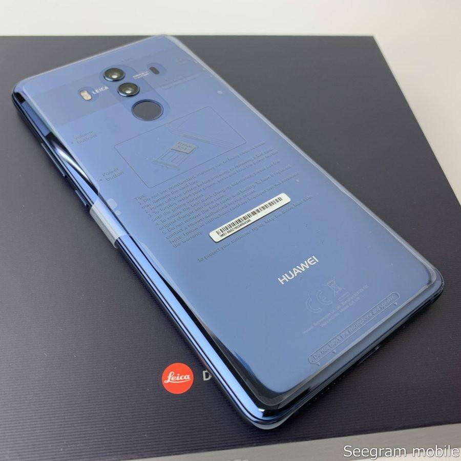 【新品未開封】SIMロック解除済み SIMフリー ソフトバンク HUAWEI Mate 10 Pro 703HW ミッドナイトブルー Leicaレンズカメラ｜seegrammobile｜03