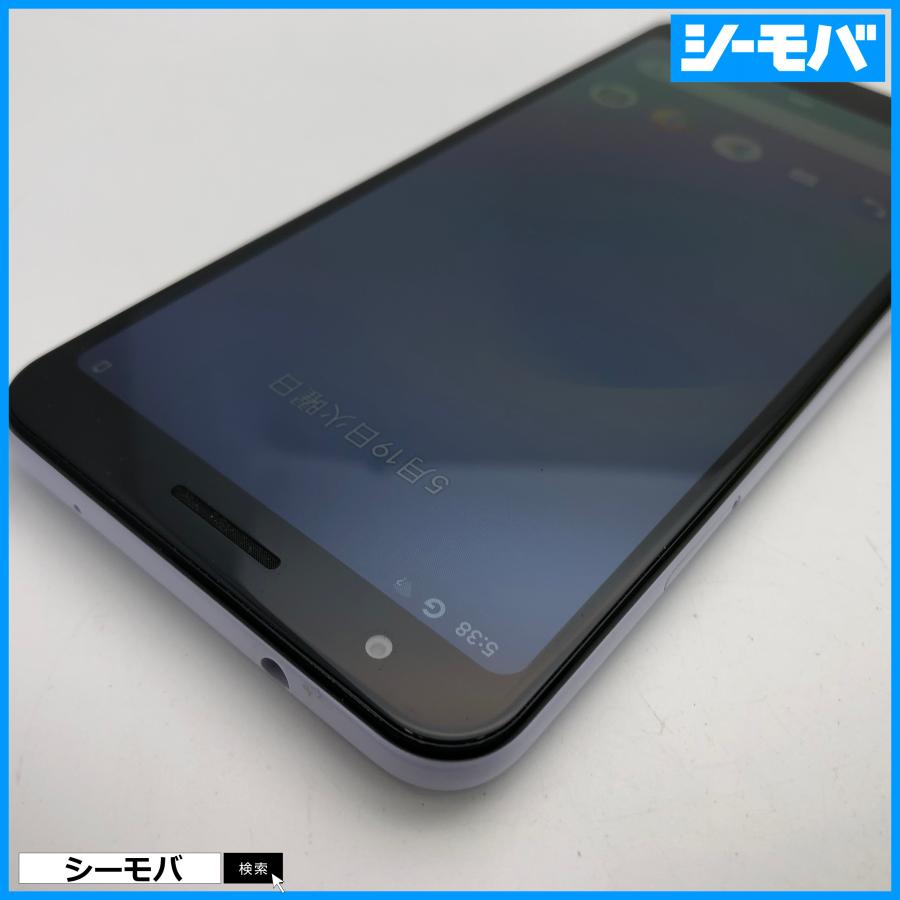 スマホ Google Pixel 3a softbank ホワイト 64GB 美品 ソフトバンク
