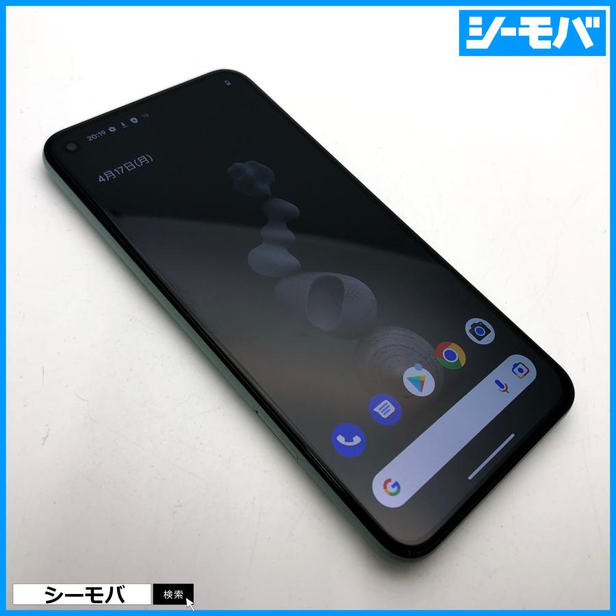 スマホ Google Pixel 5 SIMフリー 5G グリーン 128GB 極美品 android