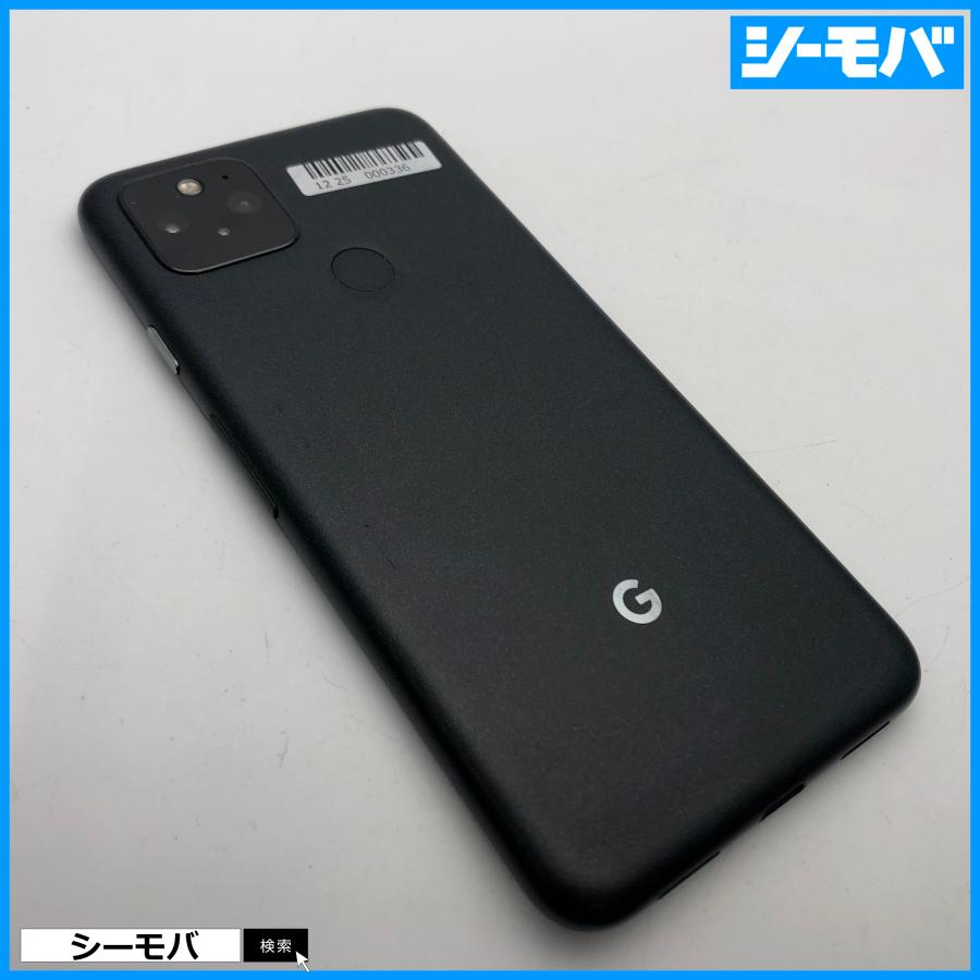 スマホ Google Pixel 5 SIMフリー 5G ブラック 128GB 美品 android