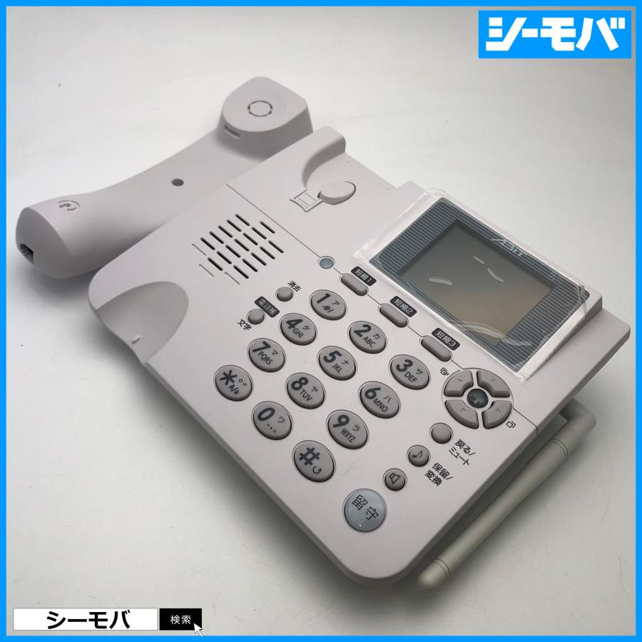 ホムテル3G AK-010 固定電話型SIMフリー電話機 美品 箱、付属品完備 