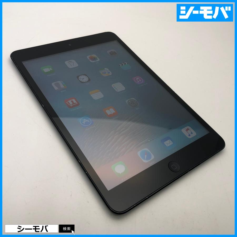 iPad mini Wi-Fi 16GB A1432 Apple MD531J/A ブラック 中古 7.9インチ