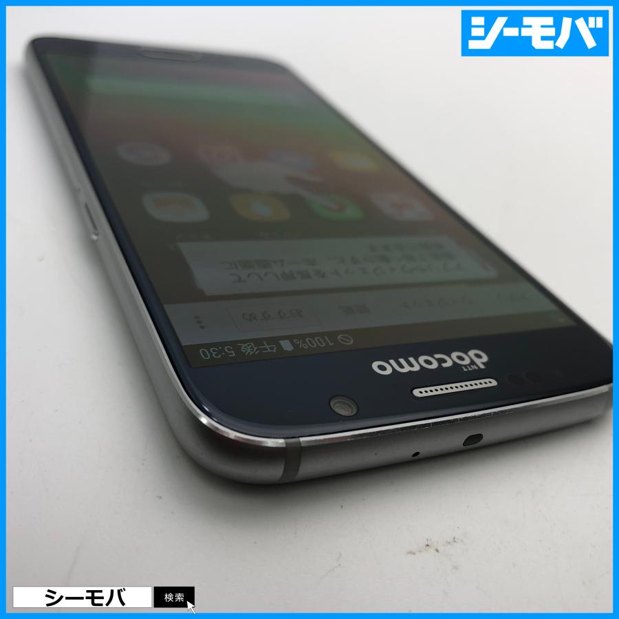 スマホ Galaxy S6 SC-05G docomo ブラック 美品 ドコモ android