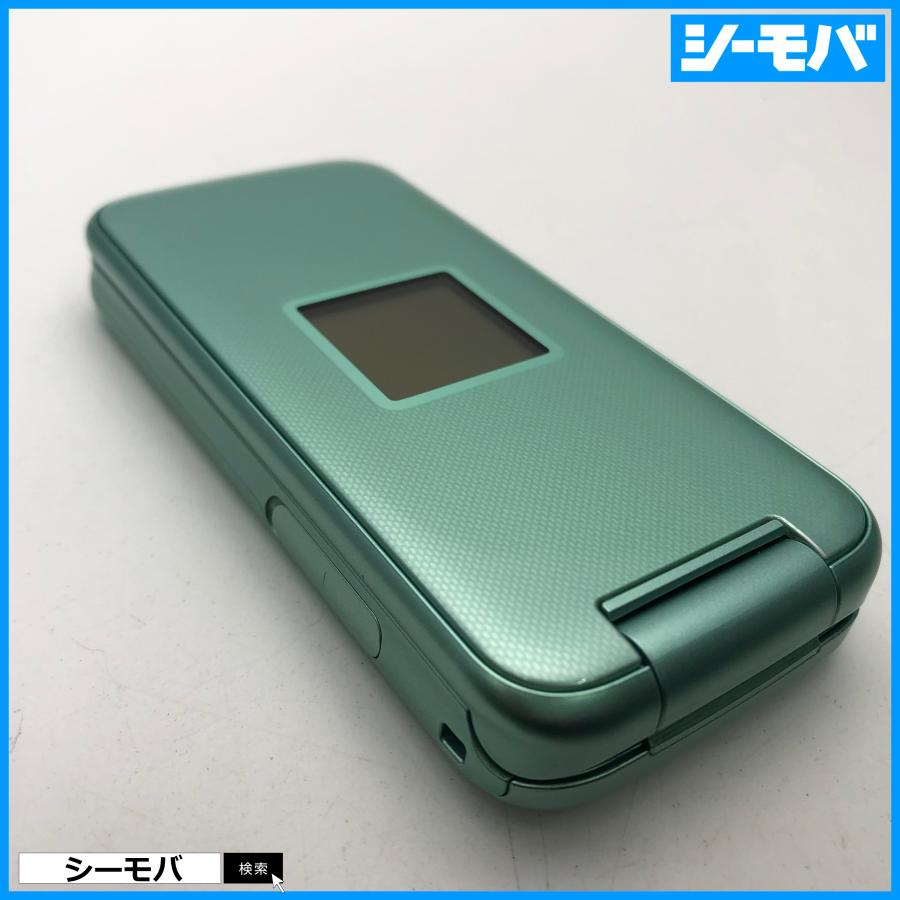 ドコモ らくらくホン F-02J ミントグリーン 美品 ガラケー らくらくホン F-02J 美品 ドコモ グリーン SIMロック