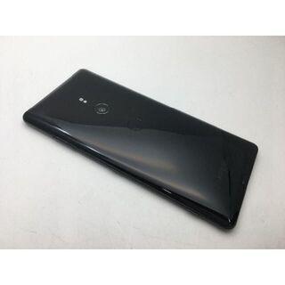 スマホ Xperia XZ3 SOV39 美品 au ブラック SIMフリーSIMロック解除済