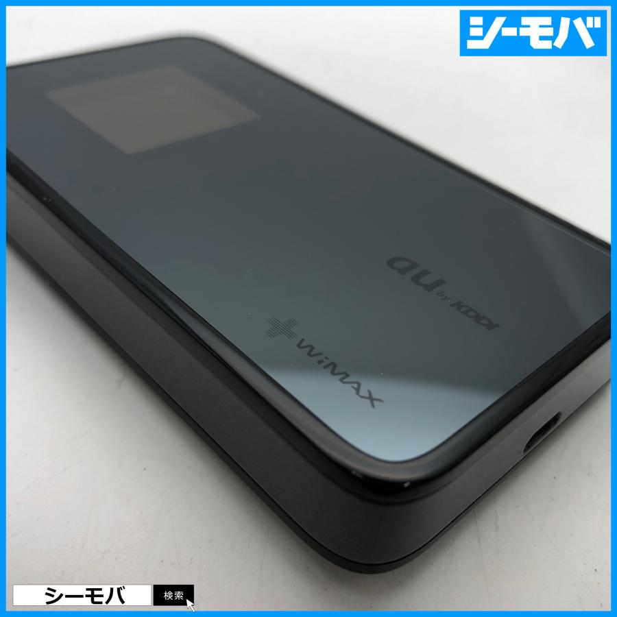 ルーター au Wi-Fi WALKER DATA08W WiMAX HWD08 ブラック モバイルWi