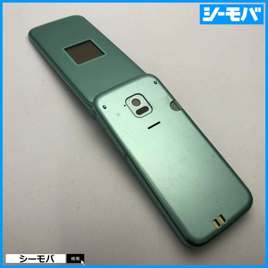 ガラケー らくらくホン F-02J ジャンクSIMトレイ欠損 美品 ドコモ