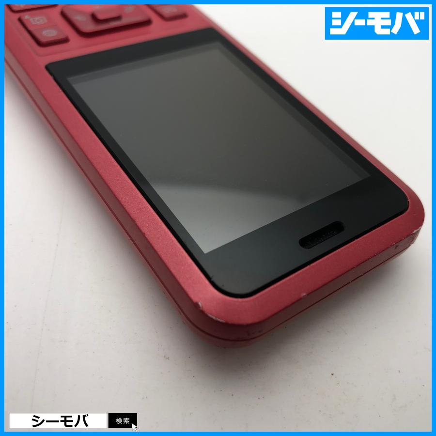 ガラケー 中古 Y!mobile Simply 603SI レッド 4GLTEガラケー ワイ