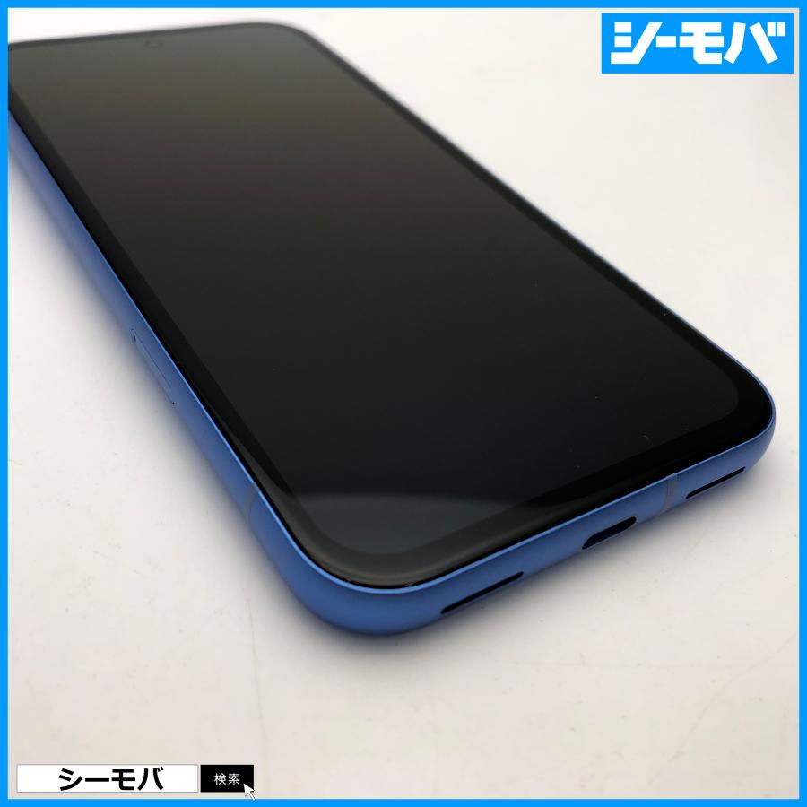 スマホ Google Pixel8a 超美品 G576D 128GB SIMフリー ブルー Bay 顔