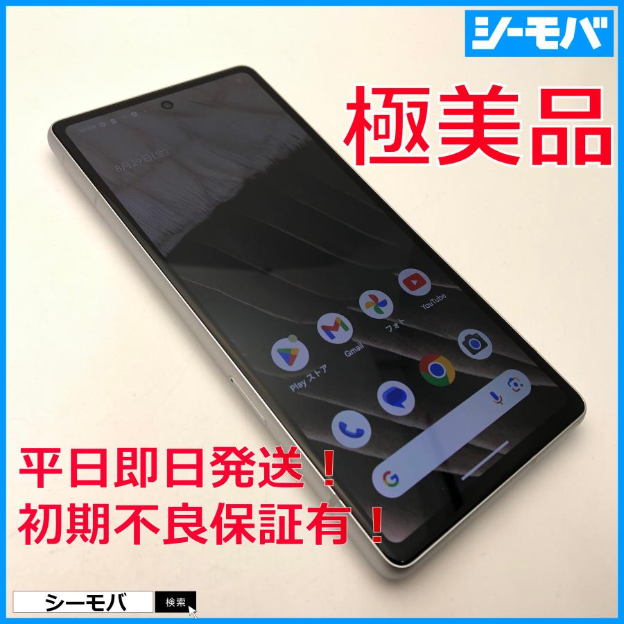 5155スマホ Google Pixel 7a SIMフリーブルー 超美品 ムスビー｜美品 SIMフリー Google Pixel 7a 128GB Sea ブルー 訳
