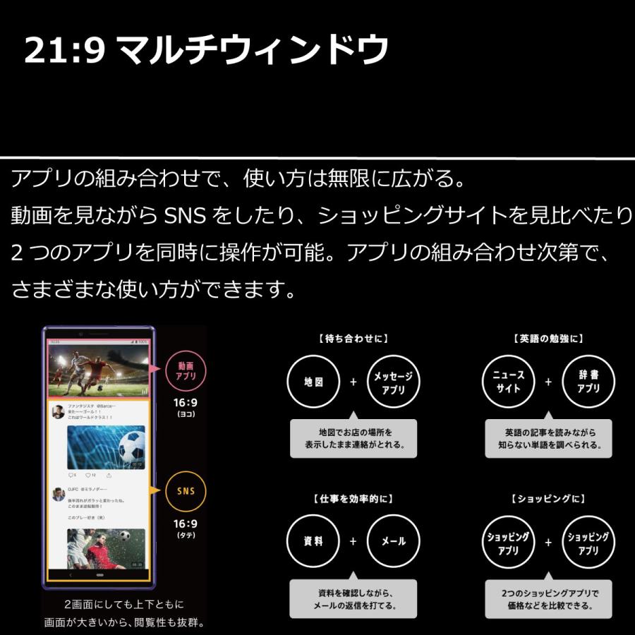 Xperia 1 【美品】SIMロック解除済み SIMフリー SO-03L android11