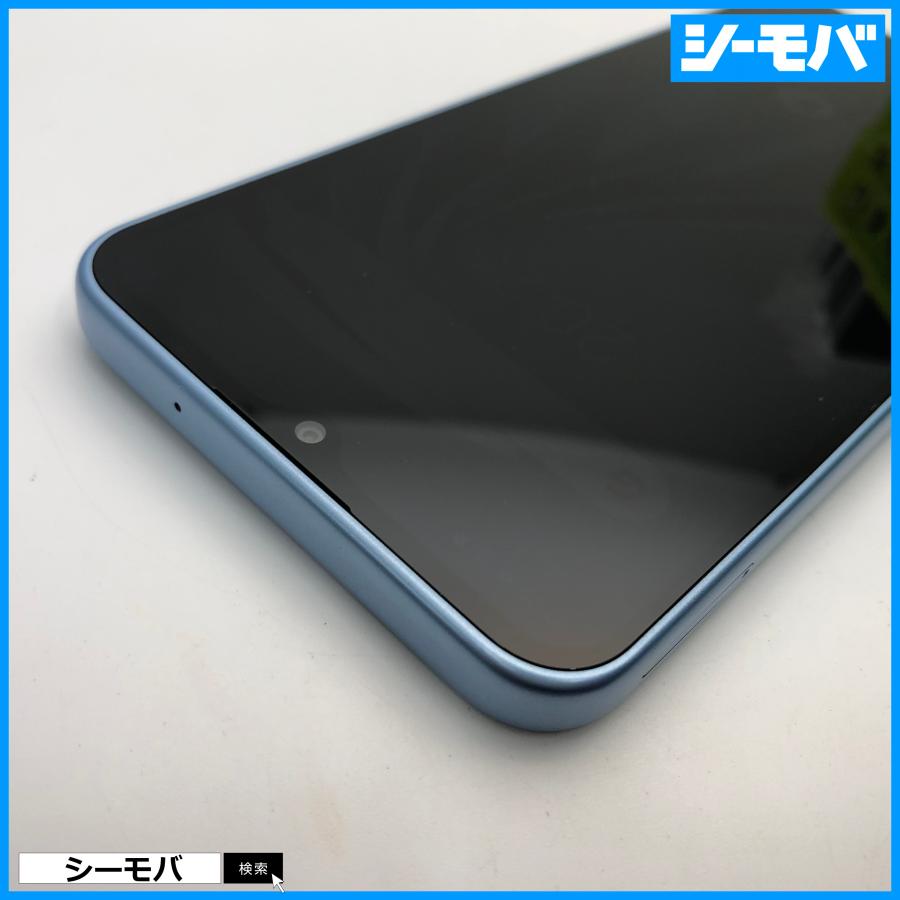 スマホ Libero 5G IV 128GB A302ZT Y!mobile ブルー SIMロック解除済