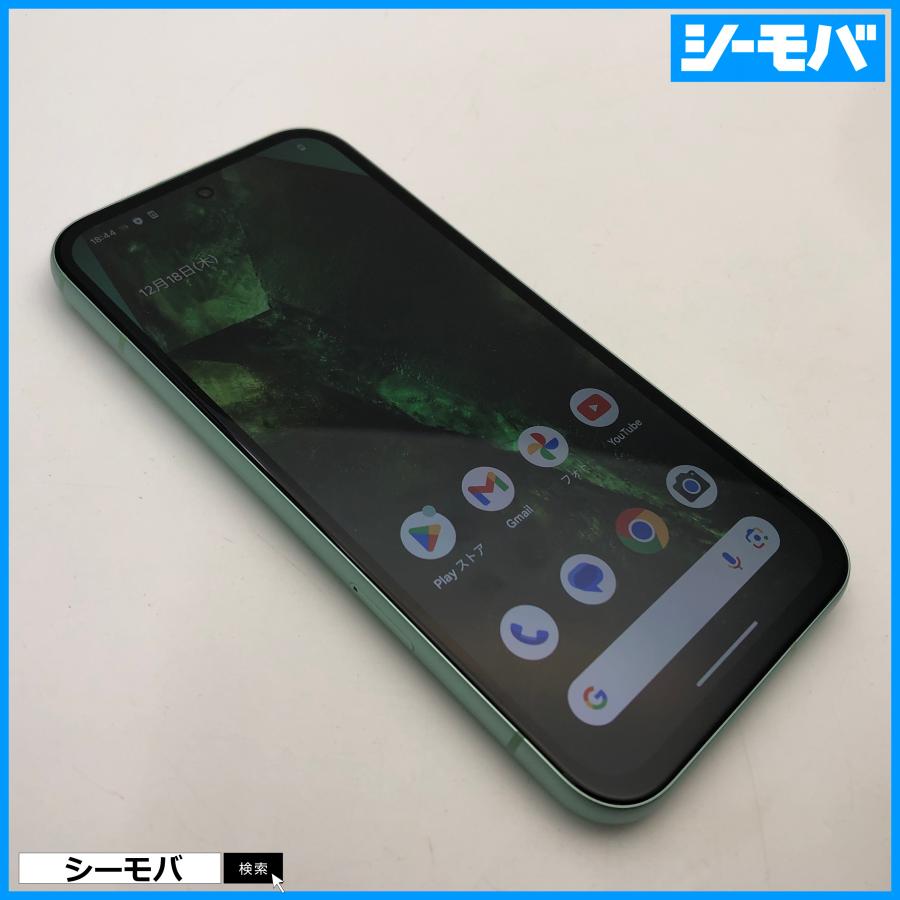 スマホ Google Pixel8a 超美品 G576D 128GB SIMフリーSIMロック解除済