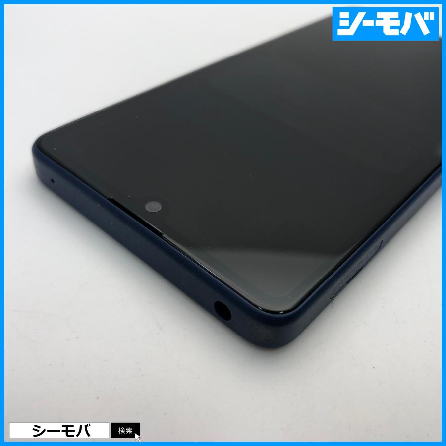 スマホ Xperia Ace III A203SO SIMフリーSIMロック解除済 ブルー Y
