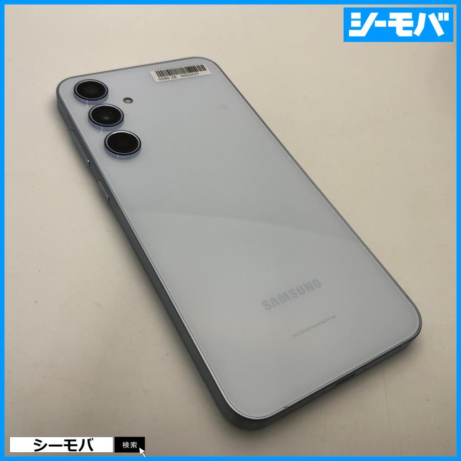 美品Galaxy A55 SC-53E / docomo ドコモ/アイスブルー スマホ Galaxy A55 5G SC-53E 128GB 超美品 SIMフリーSIMロック解除済