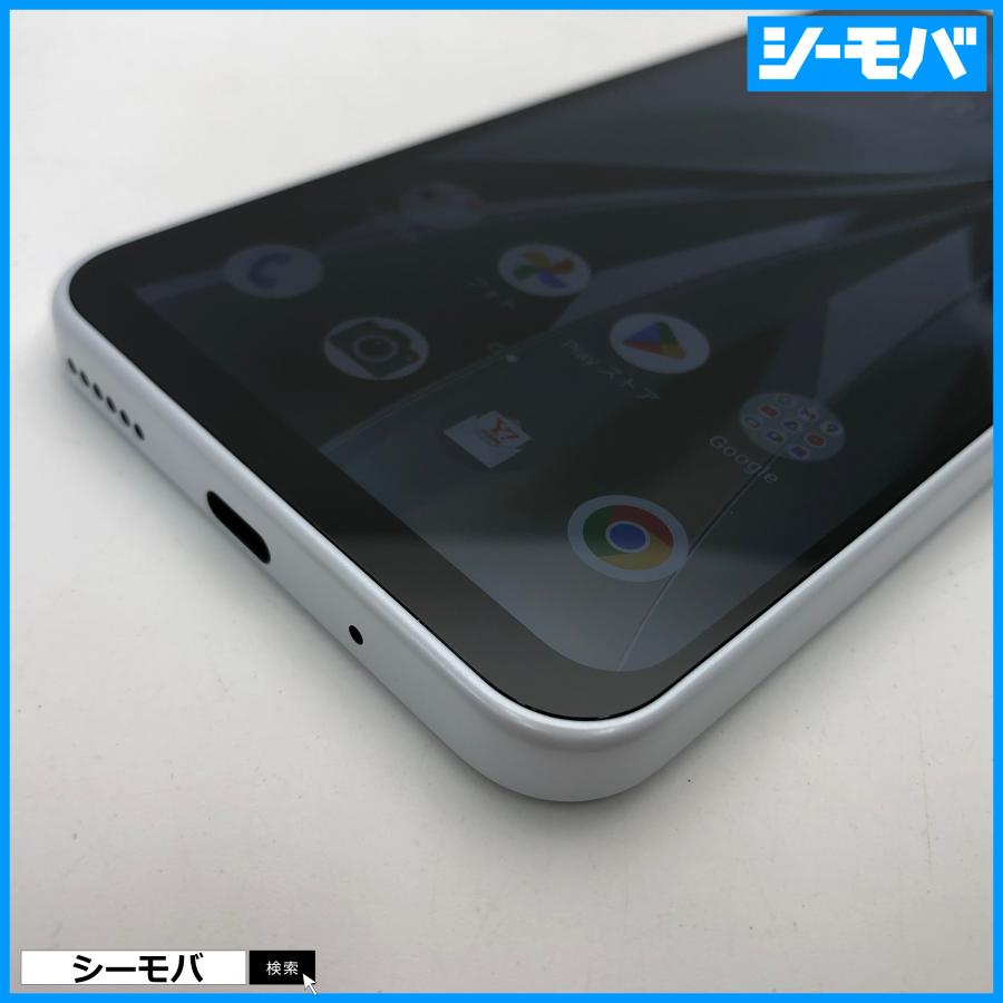 Libero 5G IV 128GB A302ZT SIMフリー　割れなし スマホ Libero 5G IV 128GB A302ZT Y!mobile ホワイト SIMフリーSIM