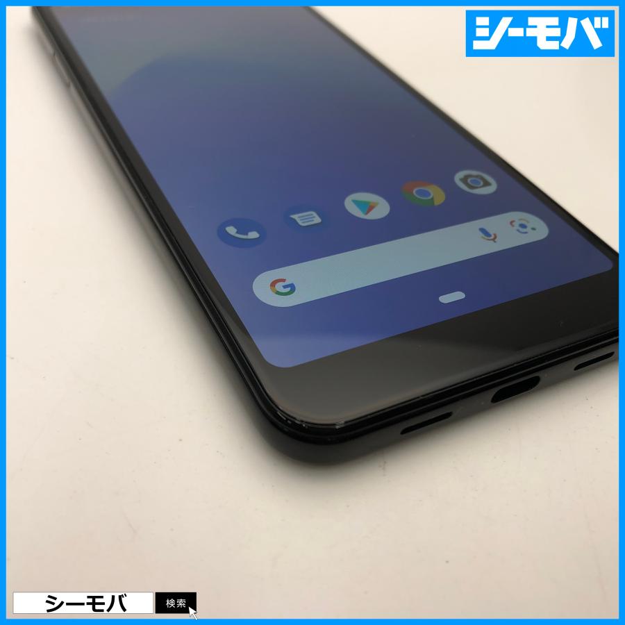 スマホ Google Pixel 3a ブラック 64GB 上美品 SIMフリーSIMロック解除