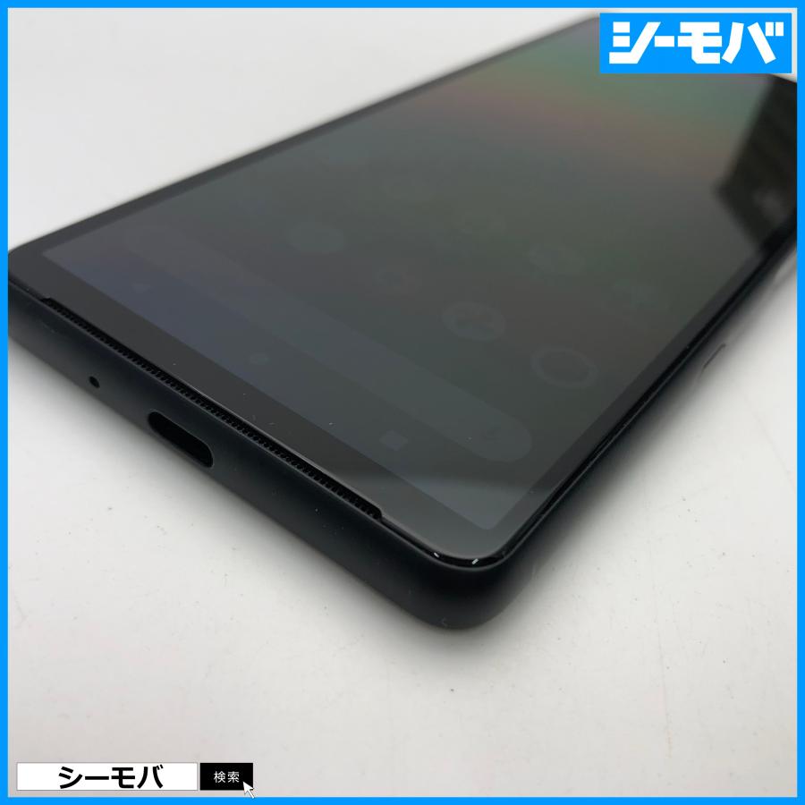 スマホ Xperia10 III 5G A102SO ブラック SIMフリーSIMロック解除済 Y