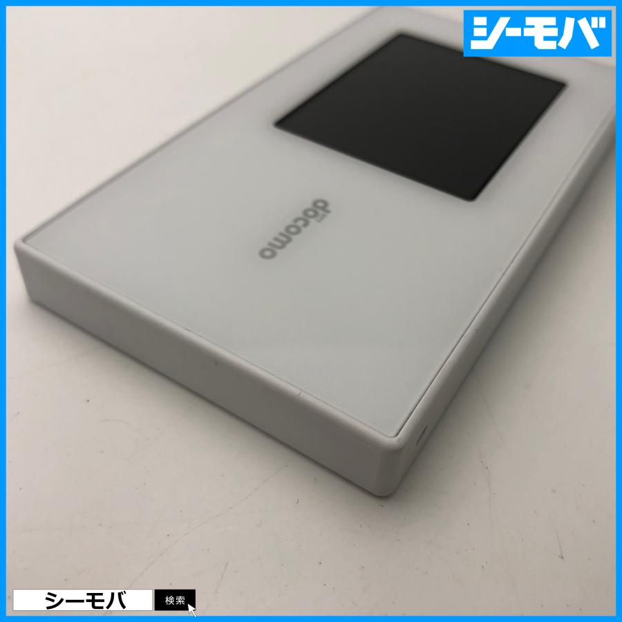 ルーター N-01H docomo Wi-Fi STATION ホワイト モバイルWi-Fiルーター