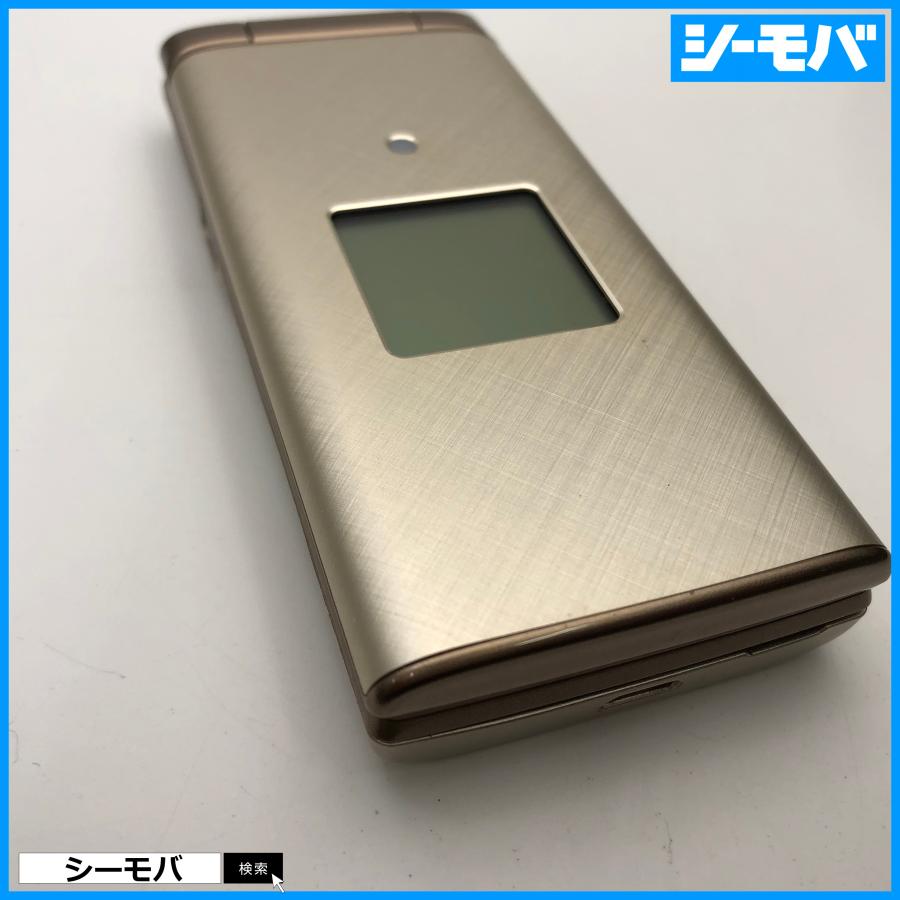 ガラケー かんたんケータイ KYF38 中古 au SIMフリーSIMロック解除済