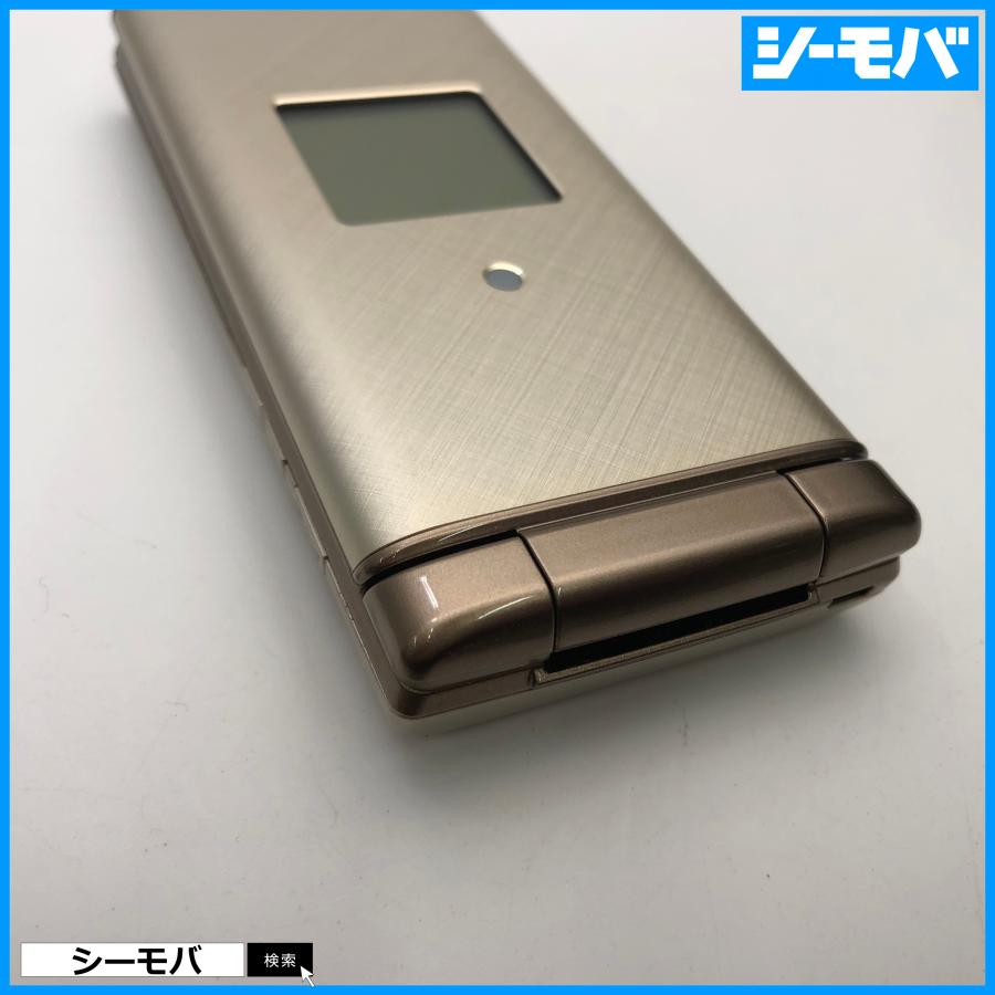 ガラケー かんたんケータイ KYF38 中古 au SIMフリーSIMロック解除済