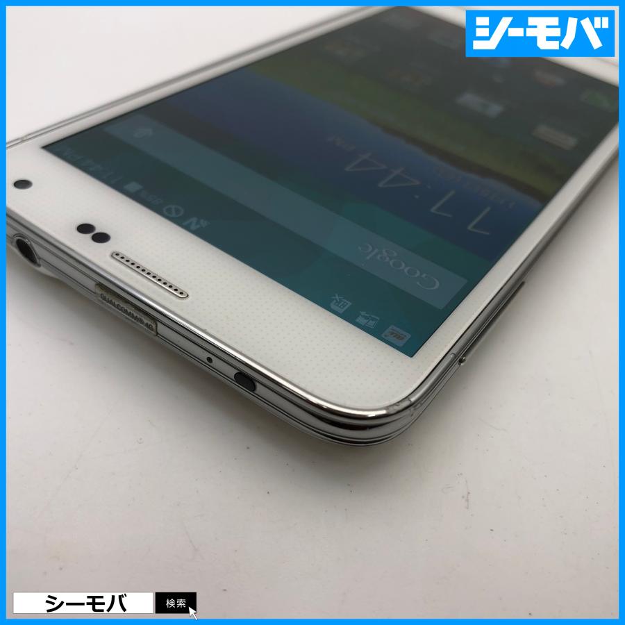 スマホ GALAXY S5 SCL23 au ブラック 中古 android アンドロイド