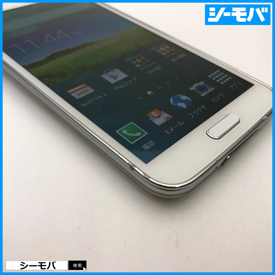 スマホ GALAXY S5 SCL23 au ブラック 中古 android アンドロイド