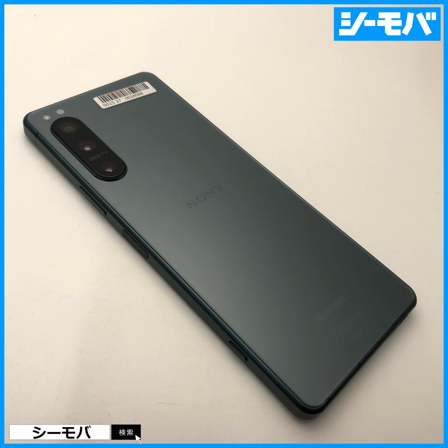 5272スマホ Xperia 5 IV SO-54C SIMフリーグリーン超美品 seegrammobile_j261