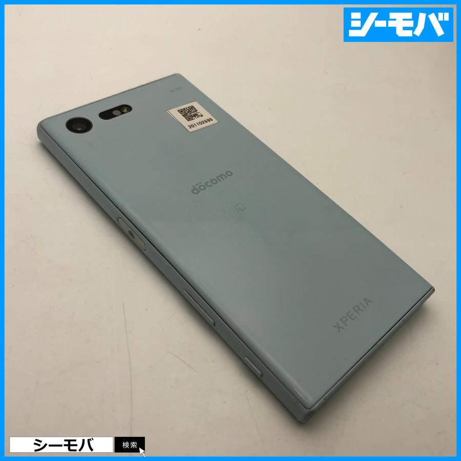ジャンク スマホ Xperia X Compact SO-02J docomo SONY ブルー 中古