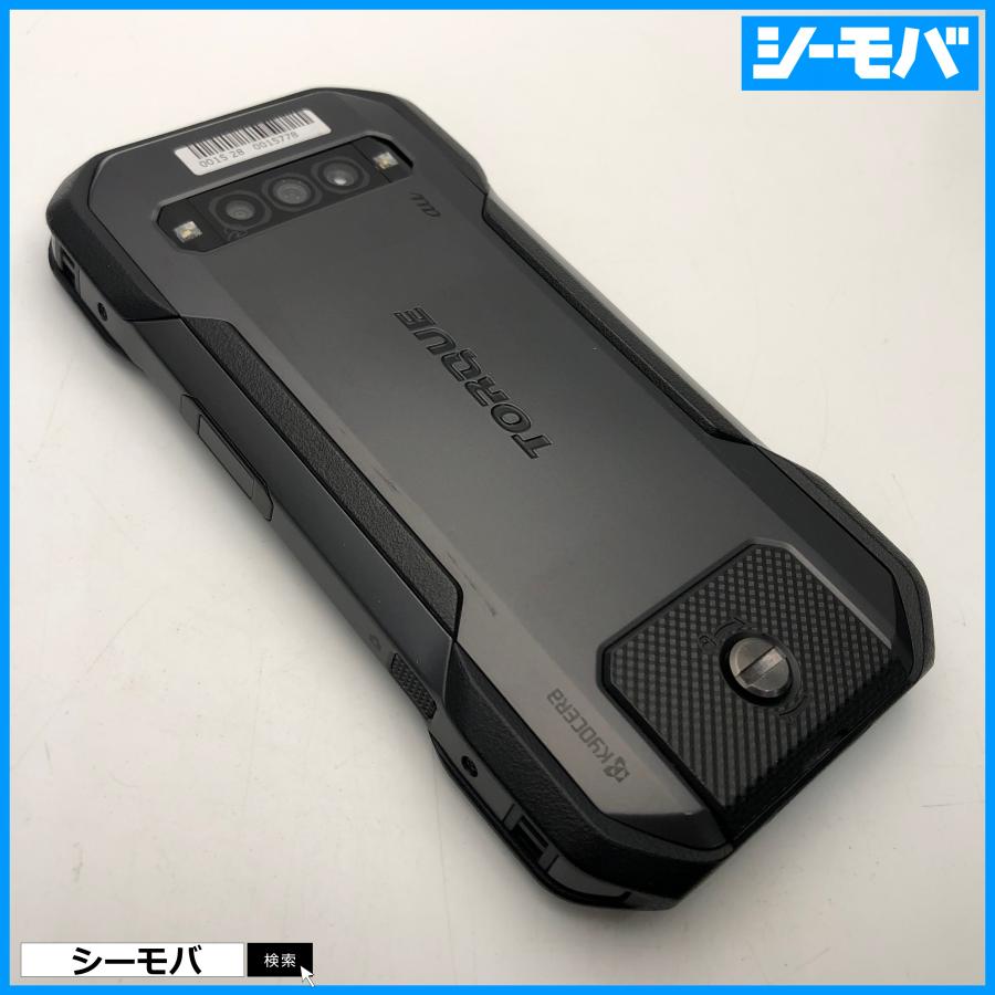 TORQUE G06 KYG03 au SIMフリー 初期化済み ※オマケつき スマホ TORQUE G06 KYG03 SIMフリーSIMロック解除済み au ブラック 美
