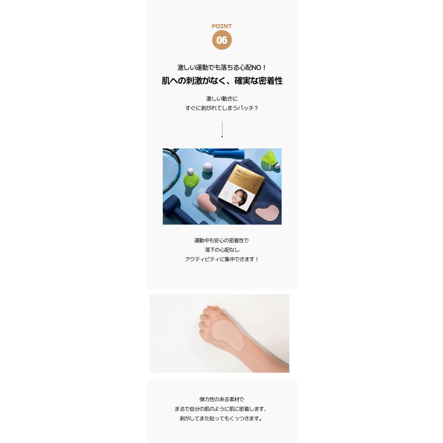 1箱（2枚入 x 5回分）【BLCA】 プチ ゴルフパッチ 「Sサイズ」 UV