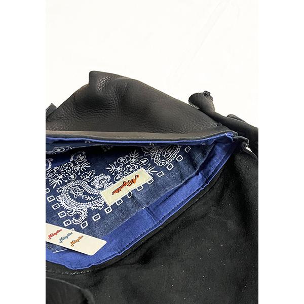 Nasngwam（ナスングワム） | DEARSKIN MESSENGER BAG / 鹿革バッグ