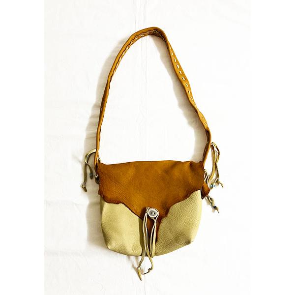 Nasngwam（ナスングワム） | DEARSKIN MESSENGER BAG / 鹿革バッグ