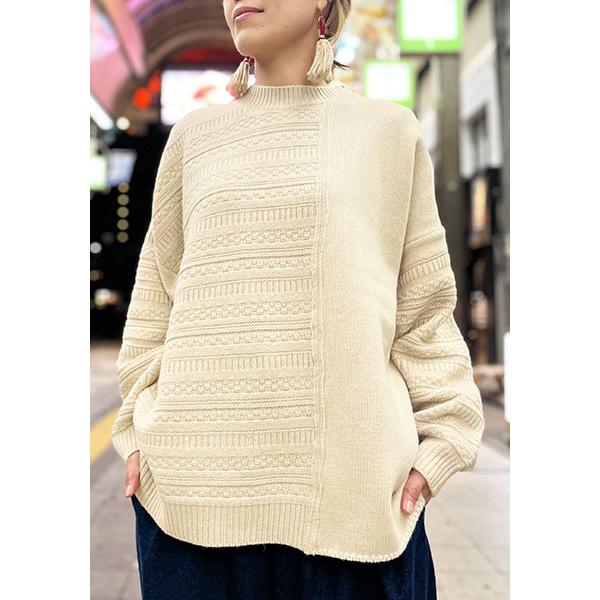 VOO（ヴォー） | TRICKY JQ KNIT / ニット [CREAM] : SEEK - 通販 
