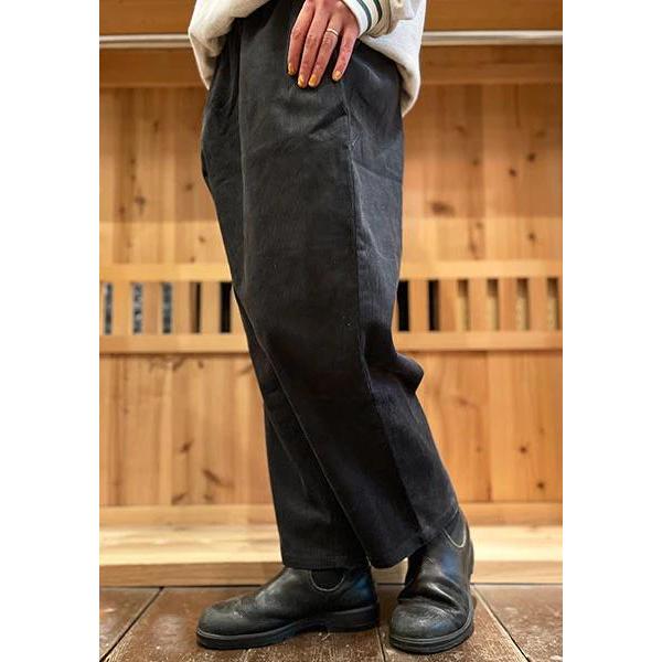 sillage コーディロイパンツ VOIRY ヴォイリー | SUNDAY PANTS CORDUROY [C-GRAY] サンデーパンツ