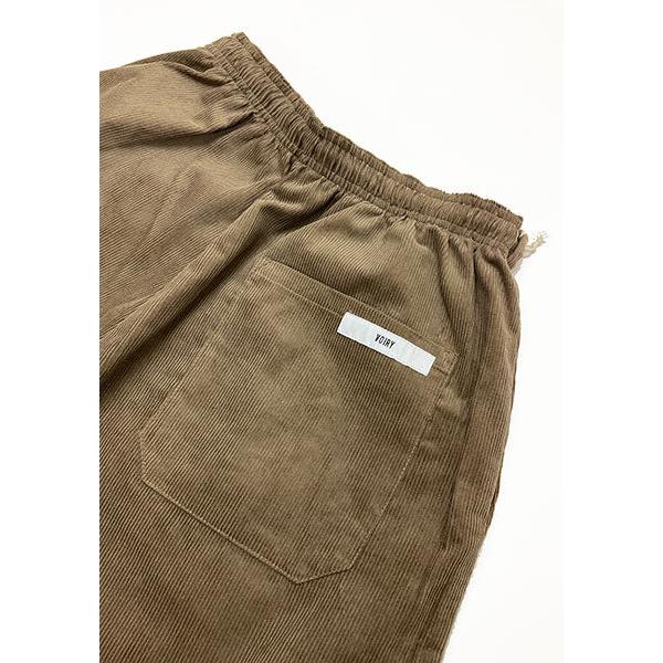 グラインドロッヂ grindlodge Voiryパンツ コーデュロイ 最新作 VOIRY ヴォイリー | SUNDAY PANTS CORDUROY [L-BROWN] サンデーパンツ