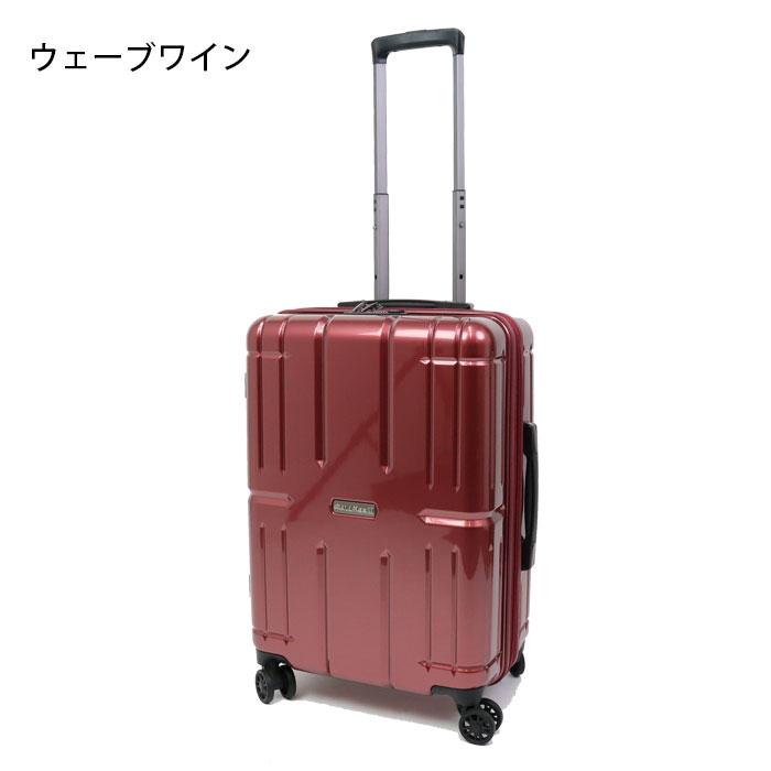 スーツケース Mサイズ 拡張 キャリーケース ファスナー アジアラゲージ Ali-Max2 47L〜56L ALI-011-22W ハードキャリーの画像