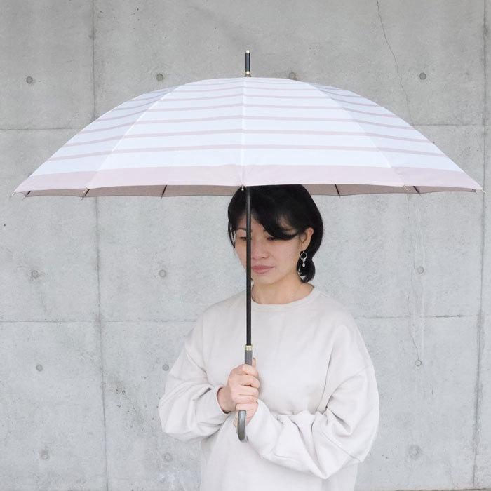 アセント 傘 レディース 長傘 55cm 12本骨 STURDY LONG UMBRELLA